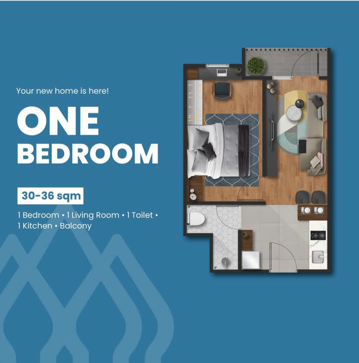 Floor Plan One Bedroom